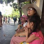 Vietnamese tourists in Hoi An